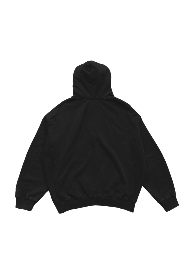 SCRIPT ZIP HOODIE
